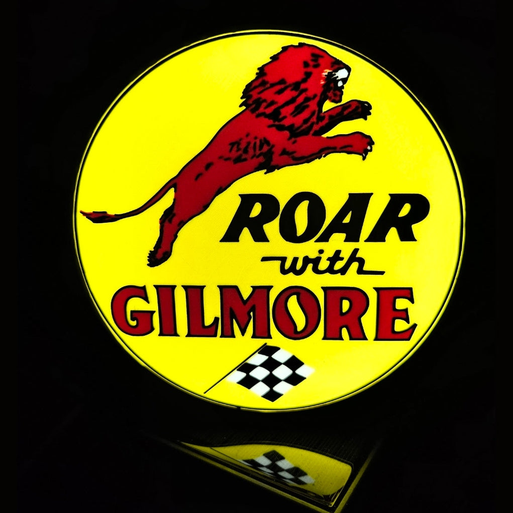 Iconic Gilmore Gas Sign Lightbox