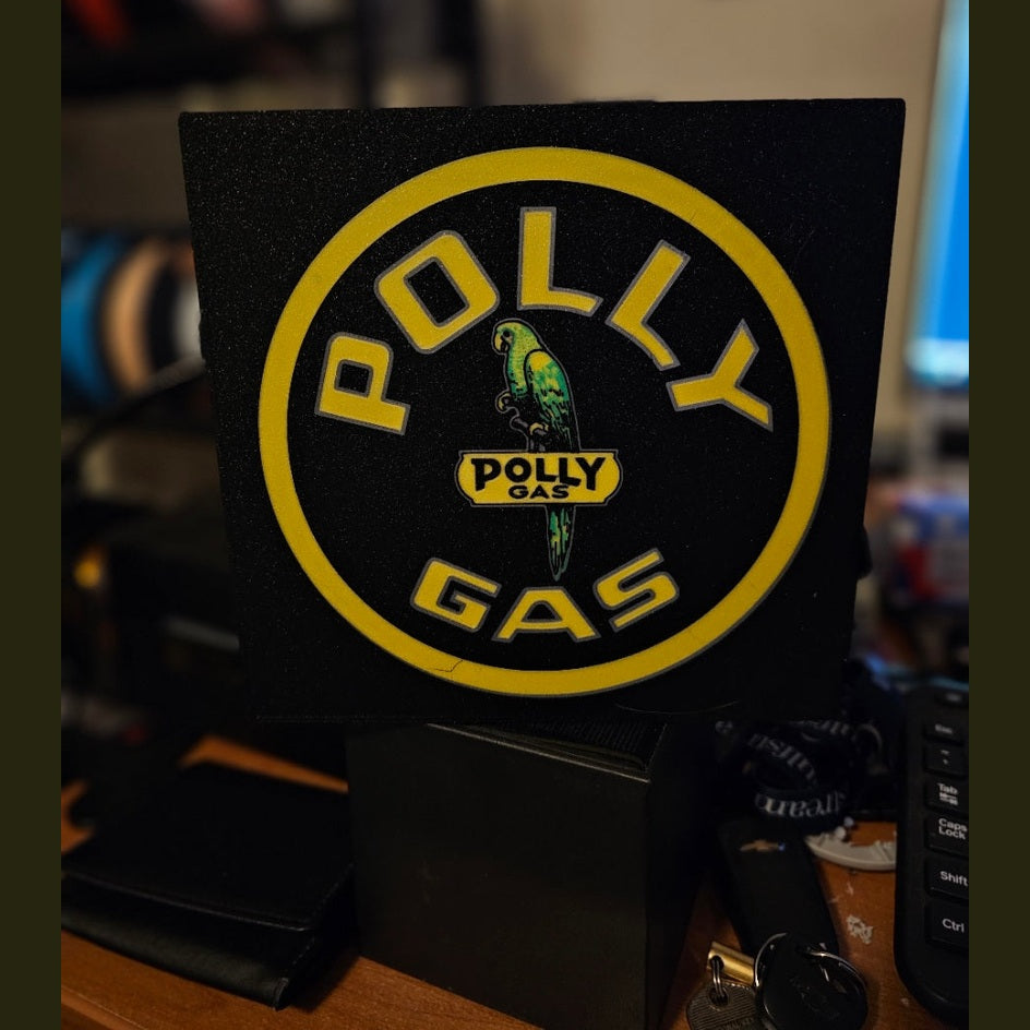 Iconic Poly Gas gas sign Lightbox