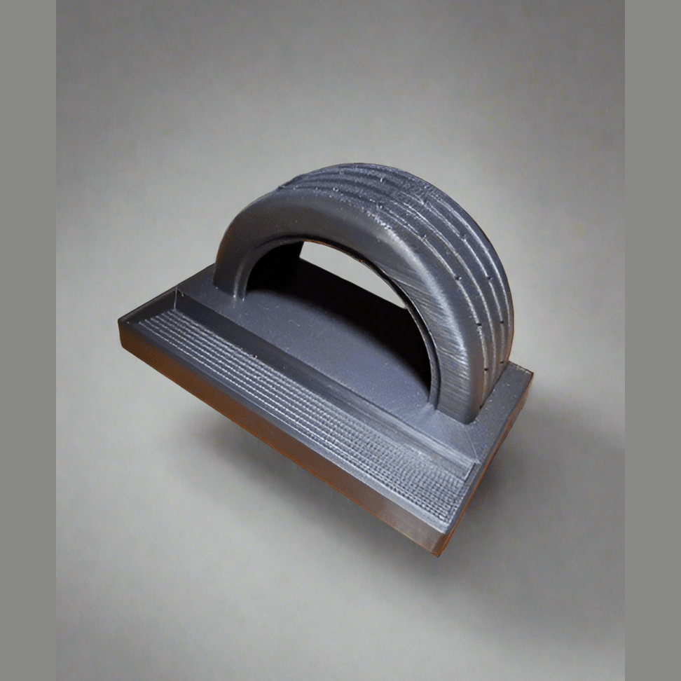Tire Business Card Holder - 3d Printed Desk Decor