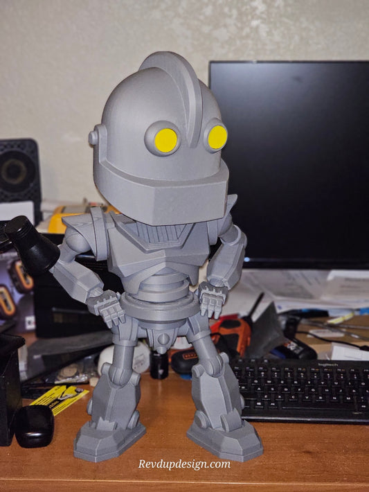 Iron Giant 3D Printed Figure - Collectible Desk Figurine