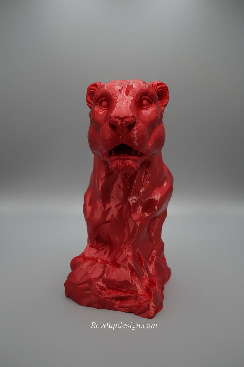 Jaguar Pink Silky Headphone Holder 3D Printed Decor