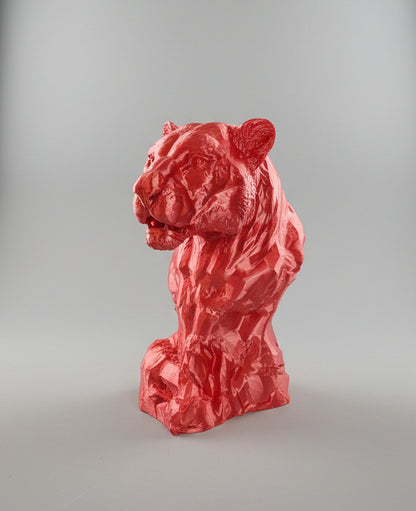 Jaguar Pink Silky Headphone Holder 3D Printed Decor