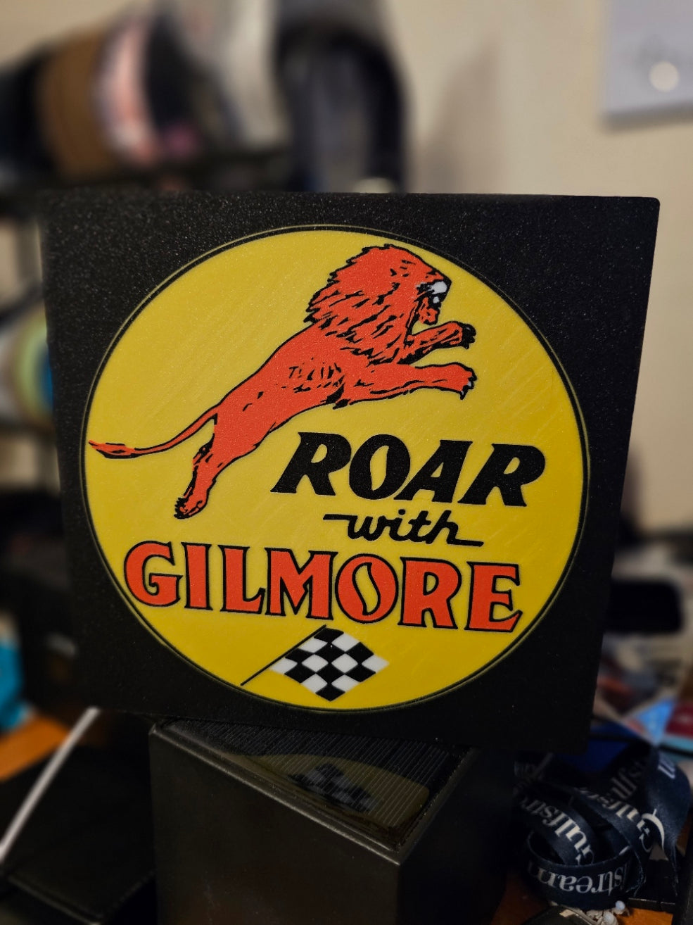 Iconic Gilmore Gas Sign Lightbox