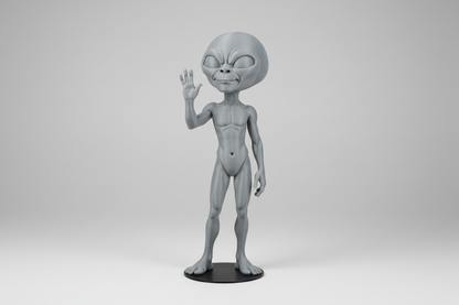 Friendly Alien – Enhanced Product Photo