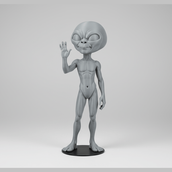 Friendly Alien – Enhanced Product Photo